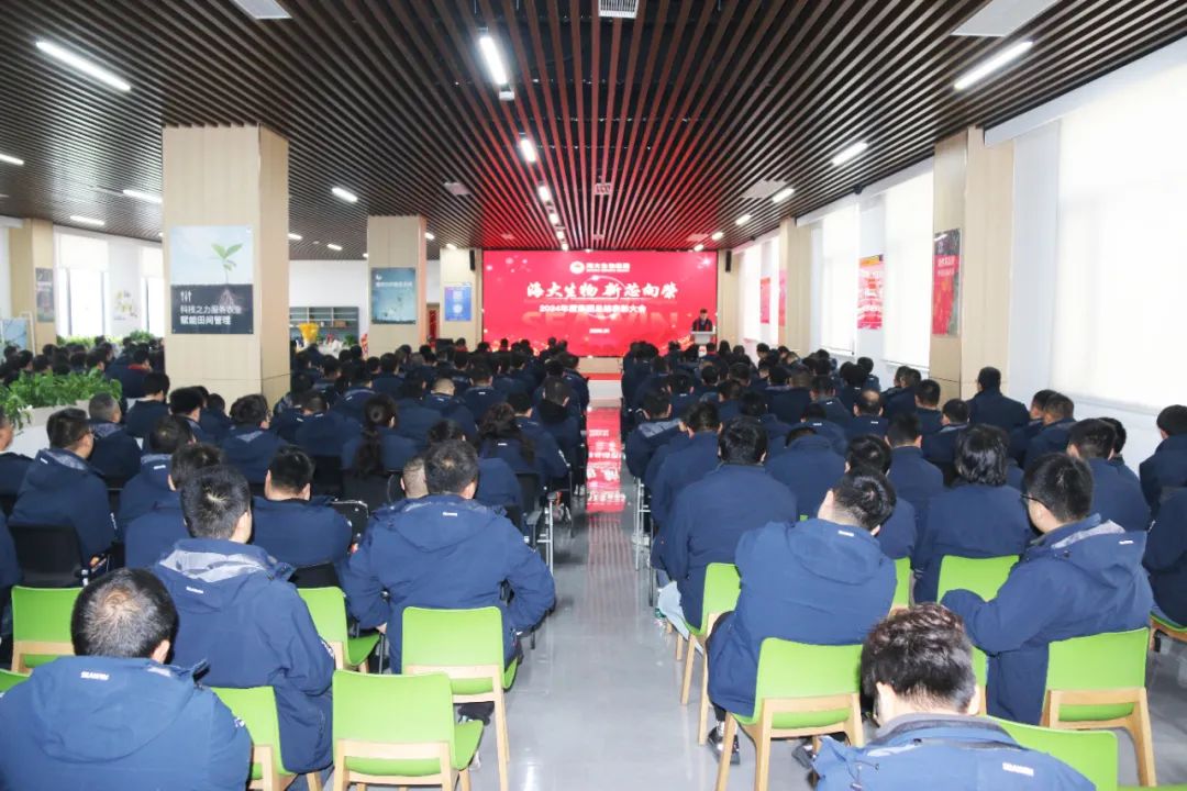 tqb谈球吧集团举行2024年度总结表彰大会